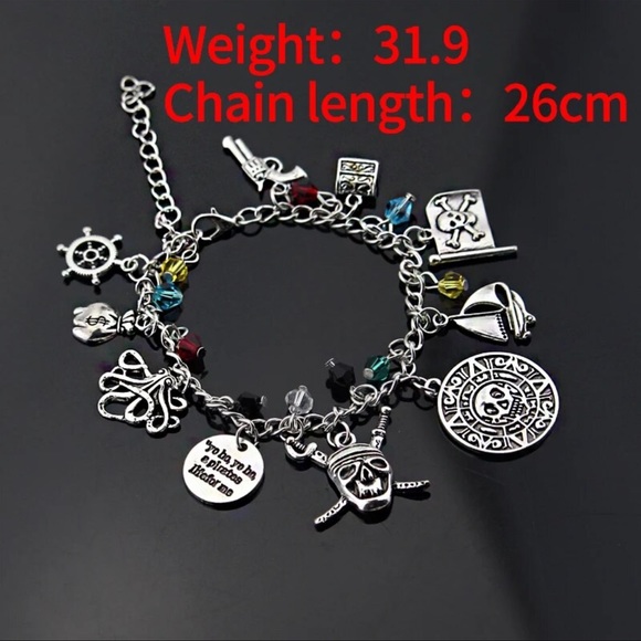 - $3 Pirate’s charm bracelet new $3 if bundled - Picture 3 of 16